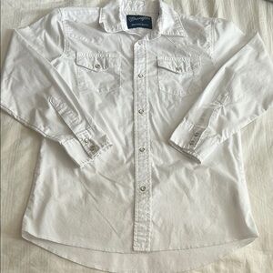 White Wrangler Men's Shirt